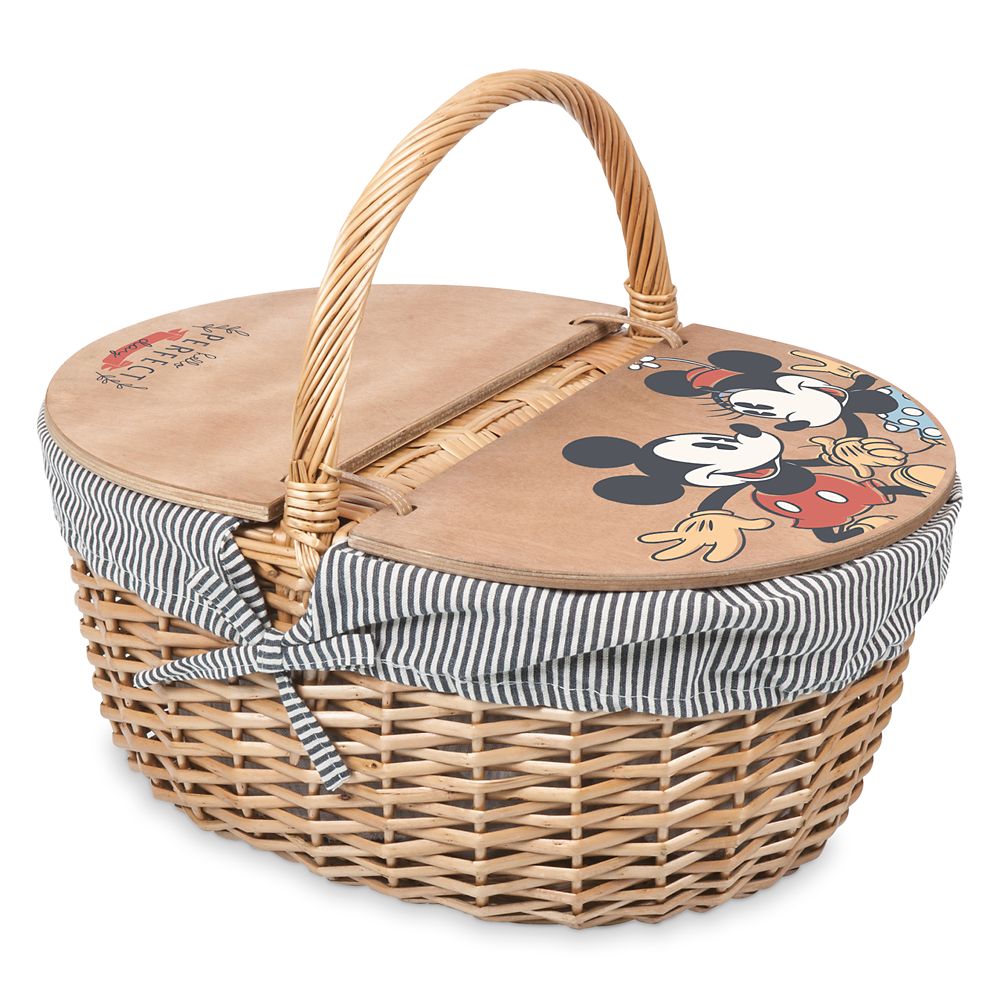 Mickey and Minnie Mouse Picnic Basket | shopDisney