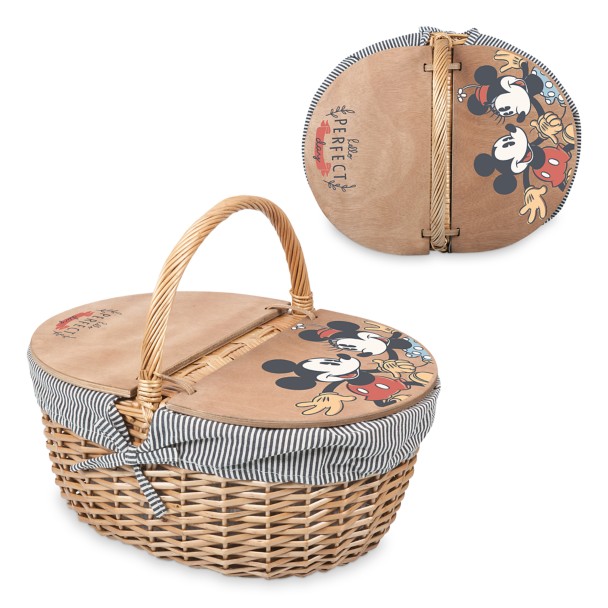 Mickey and Minnie Mouse Picnic Basket