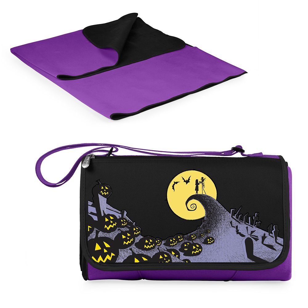 Tim Burton's The Nightmare Before Christmas Picnic Blanket Messenger Bag