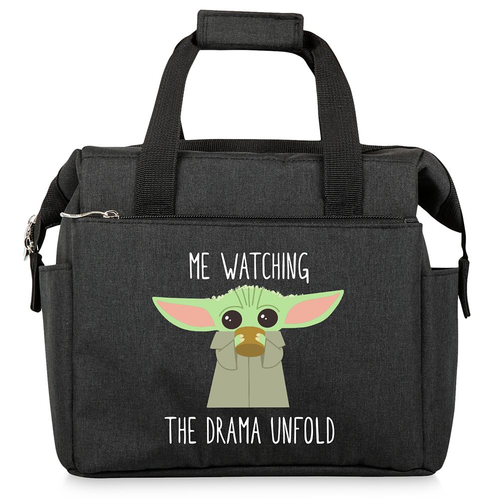 The Child ''Watching the Drama'' On the Go Lunch Cooler – Star Wars: The Mandalorian