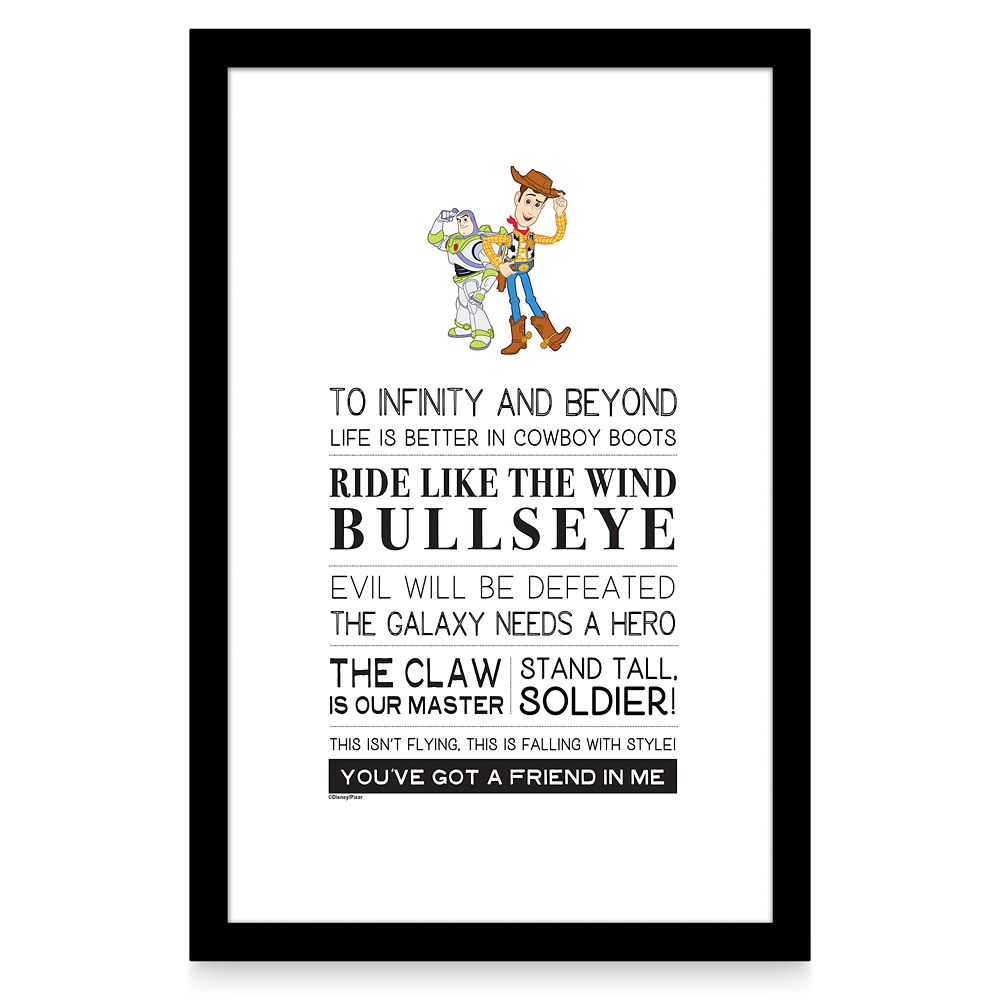 Toy Story Quotes Wall Decor Shopdisney