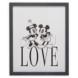 Mickey and Minnie Mouse ''Love'' Wall Décor