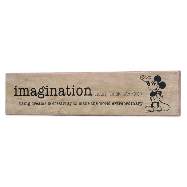 Mickey Mouse Wood Plank Art