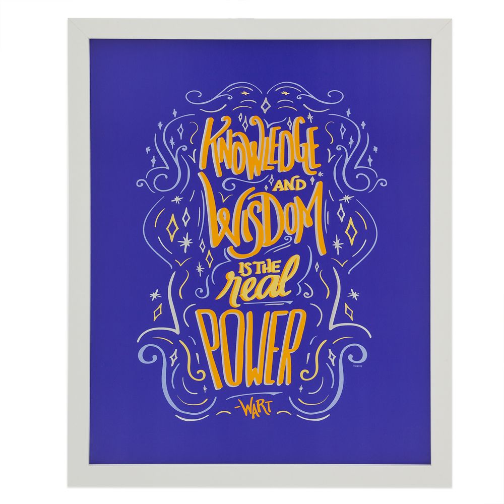 Disney Wisdom Wall Decor – The Sword in the Stone – September – Limited Release