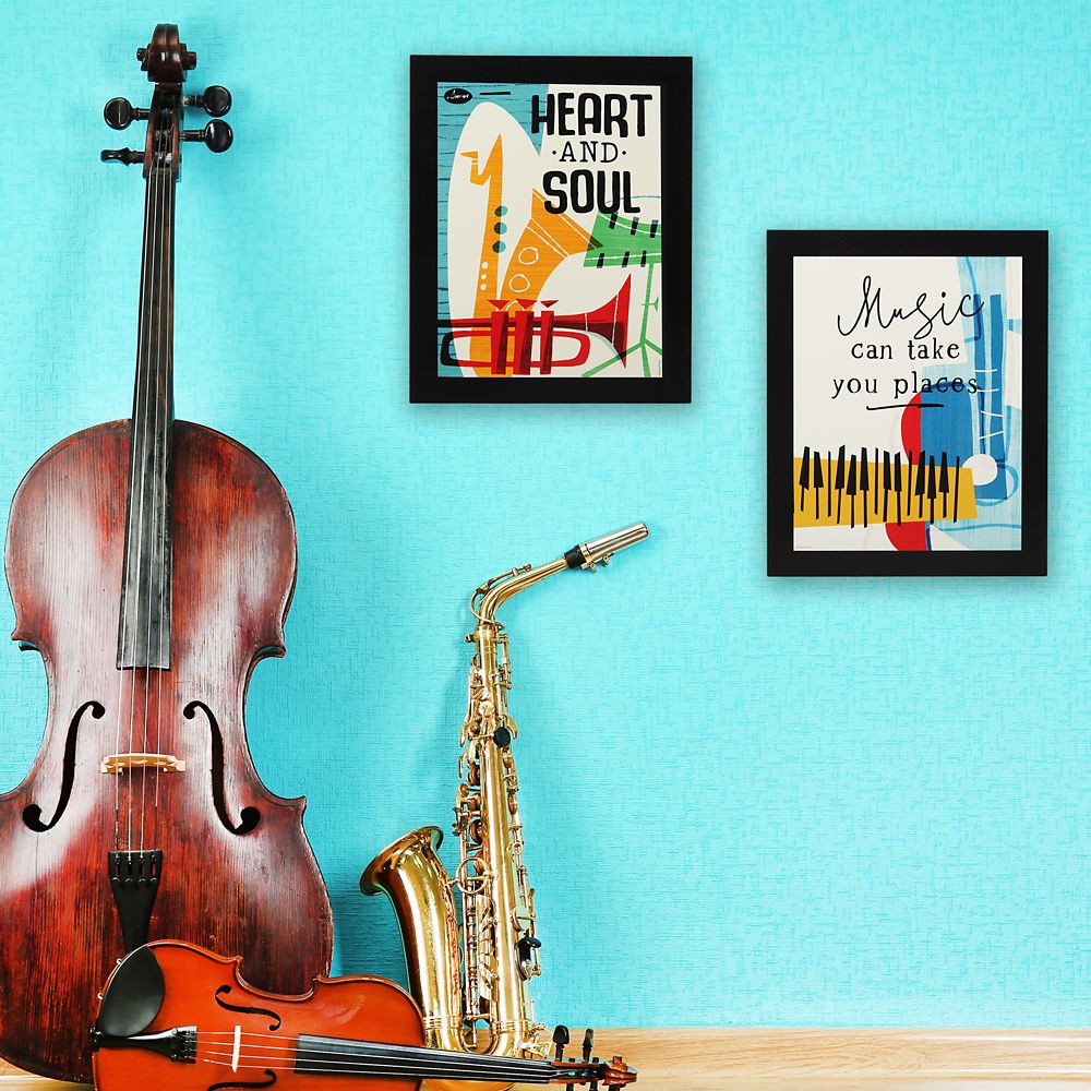 ''Heart and Soul'' Flat Wood Wall Art – Soul