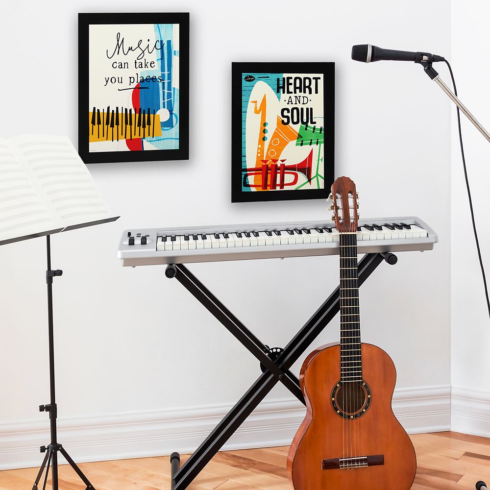 ''Music Can Take You Places'' Flat Wood Wall Art – Soul