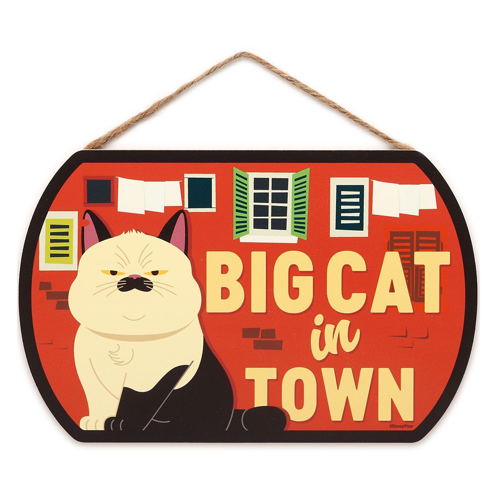 Machiavelli ''Big Cat in Town'' Flat Wood Wall Art – Luca