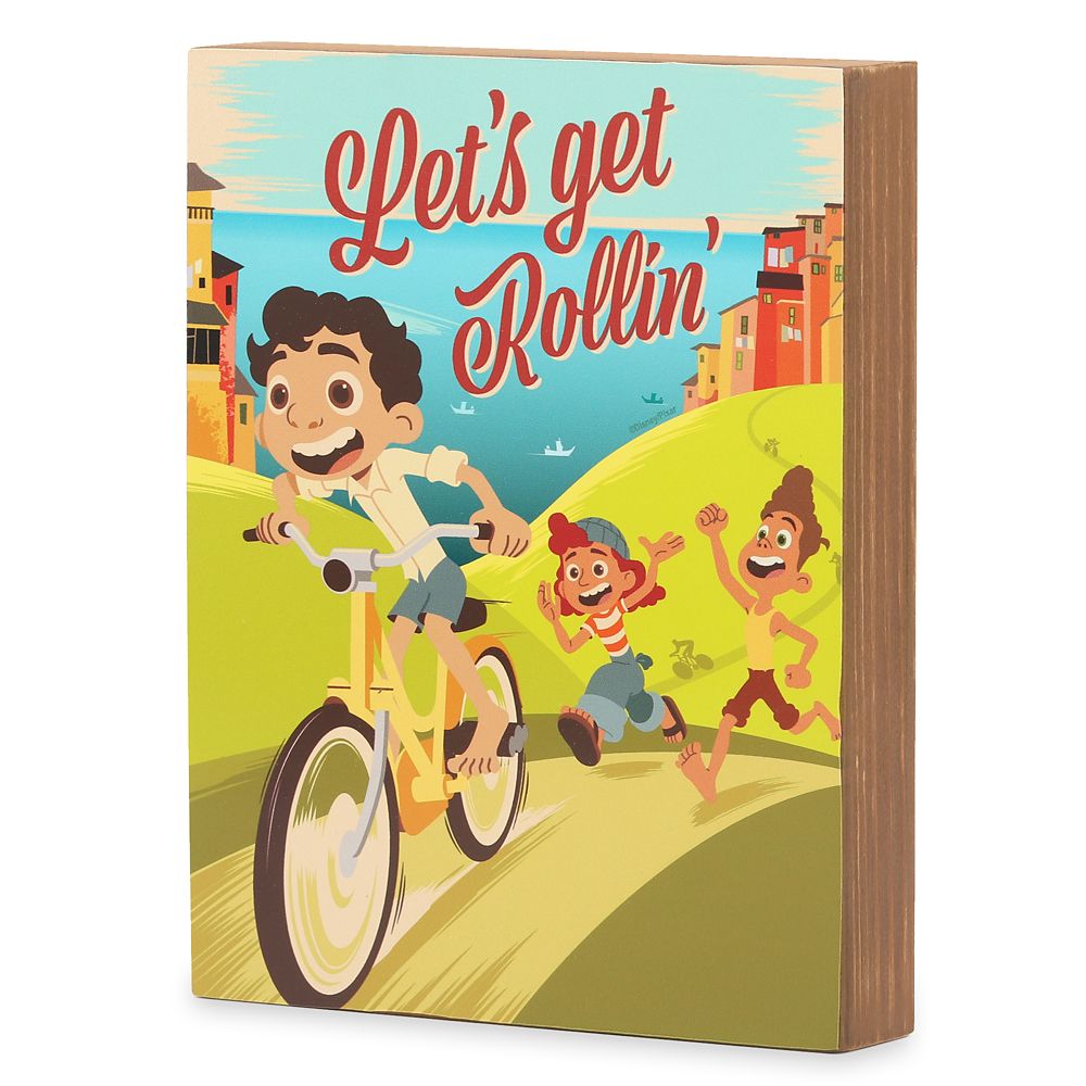 Luca ''Let's Get Rollin''' Wood Wall Art