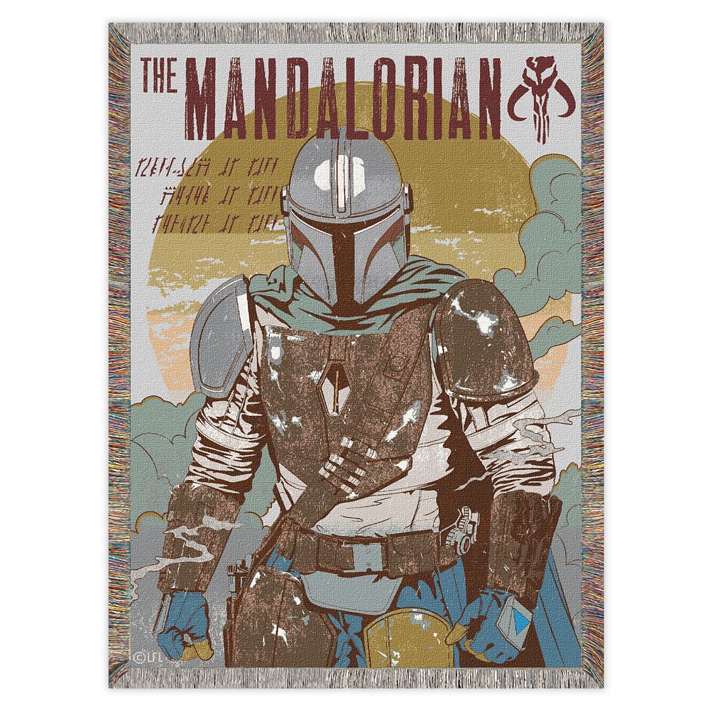 Star Wars: The Mandalorian Woven Tapestry Throw