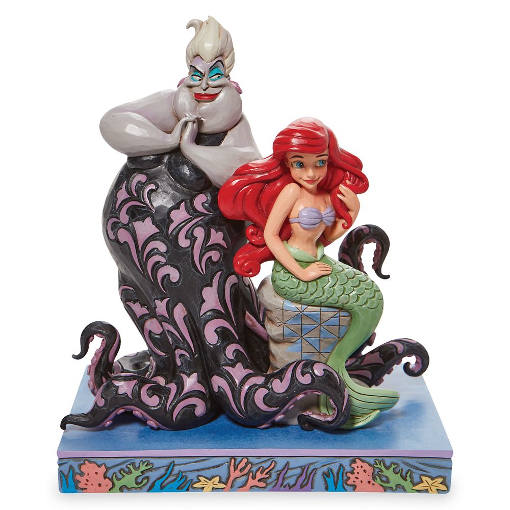Ariel and Ursula Deep Trouble Figure by Jim Shore  The Little Mermaid Official shopDisney