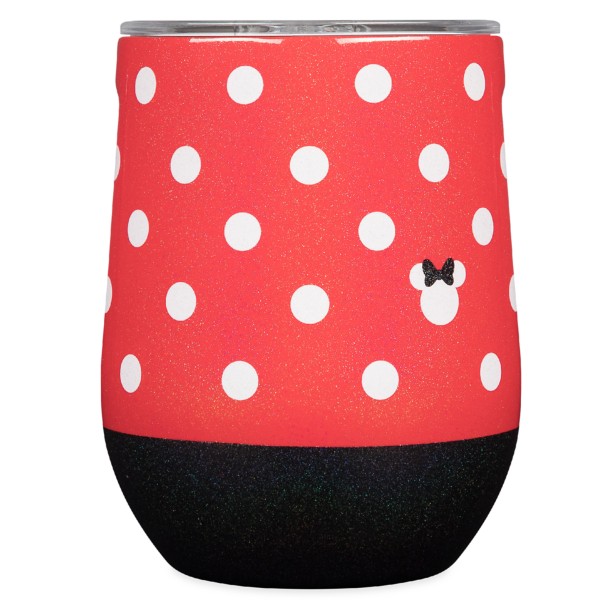 Minnie Mouse Polka Dot Stainless Steel Stemless Cup by Corkcicle