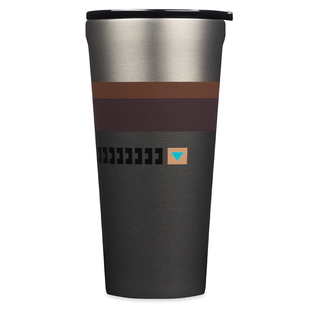The Mandalorian Stainless Steel Tumbler by Corkcicle – Star Wars: The Mandalorian here now
