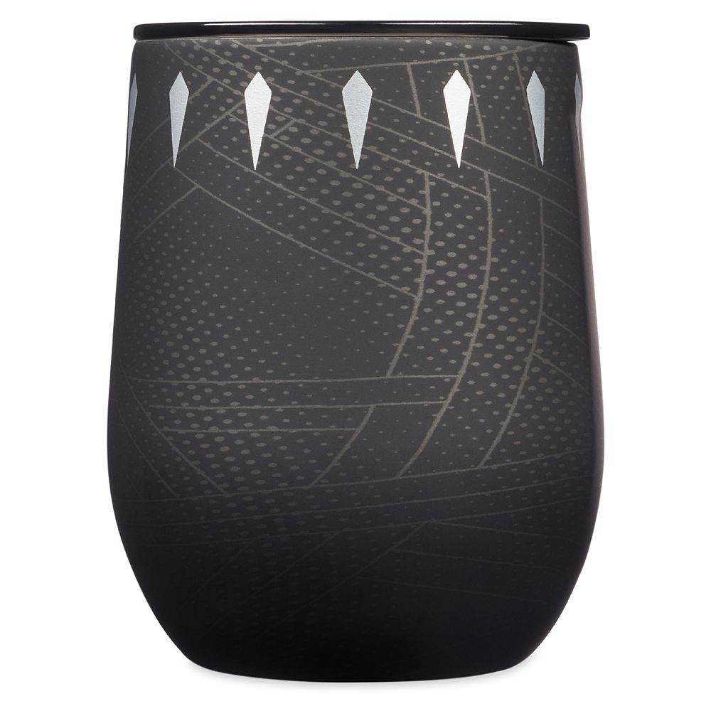 Black Panther Stainless Steel Stemless Cup by Corkcicle Official shopDisney