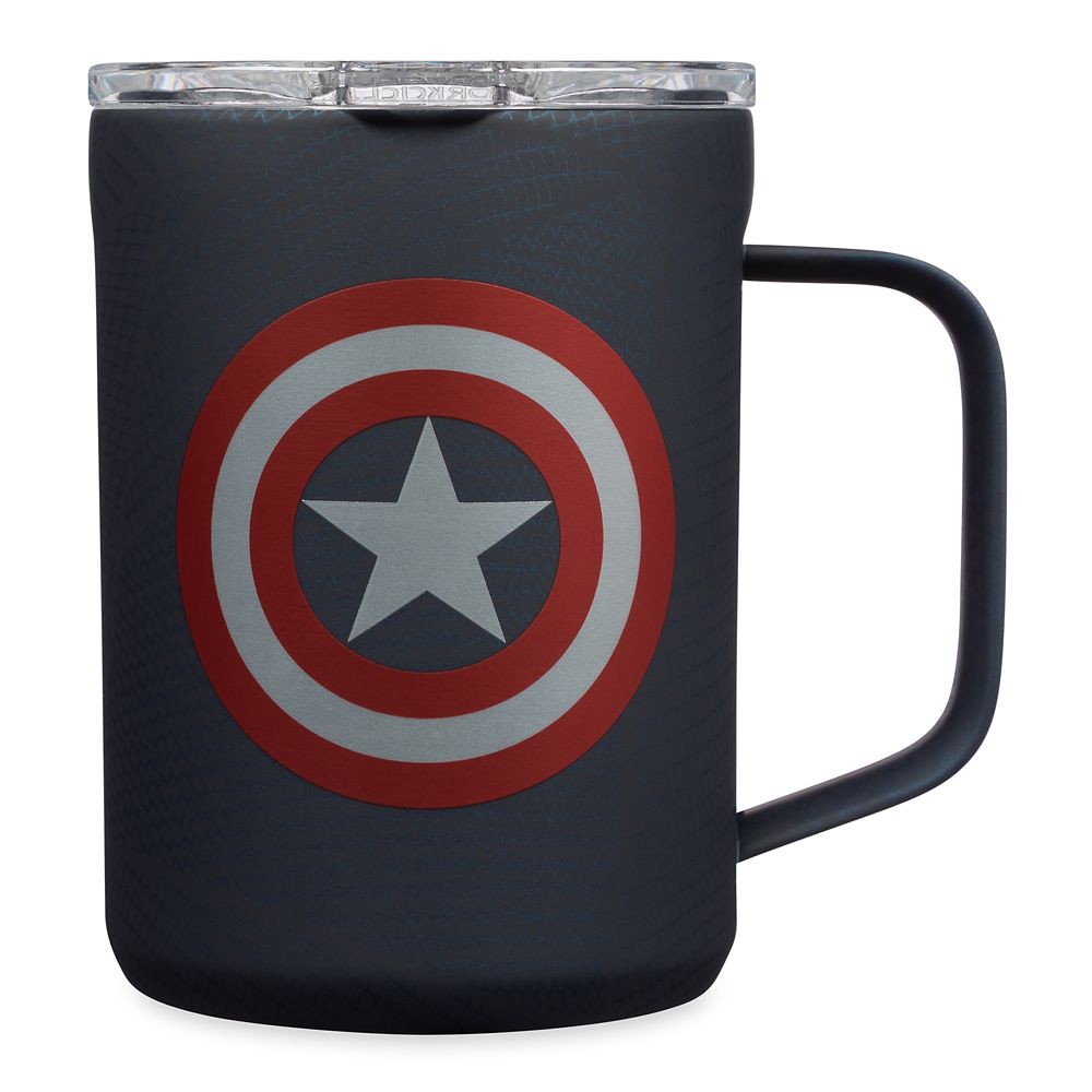 Captain America Stainless Steel Mug by Corkcicle Official shopDisney
