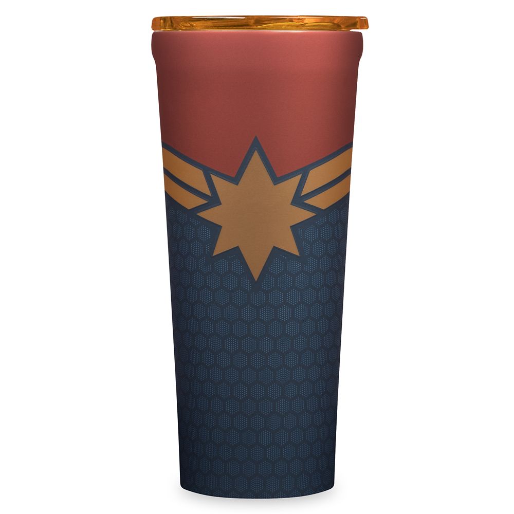 Disney Captain Marvel Stainless Steel Tumbler by Corkcicle