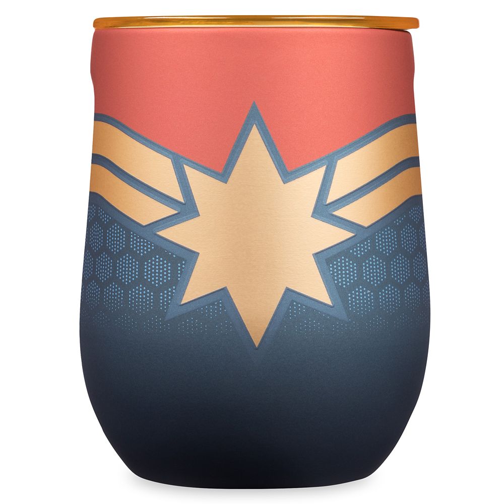 Captain Marvel Stainless Steel Stemless Cup by Corkcicle