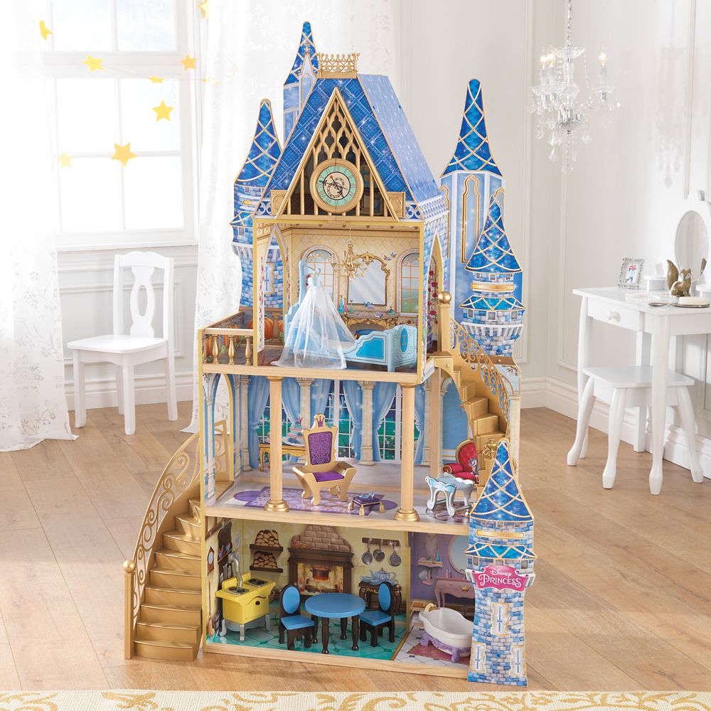 kidkraft princess castle dollhouse with furniture