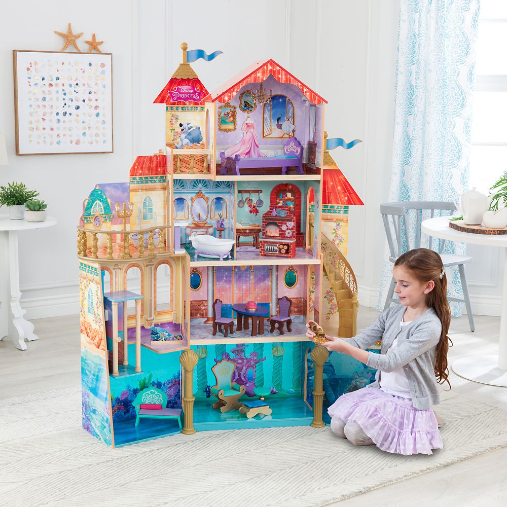 ariel land to sea castle dollhouse