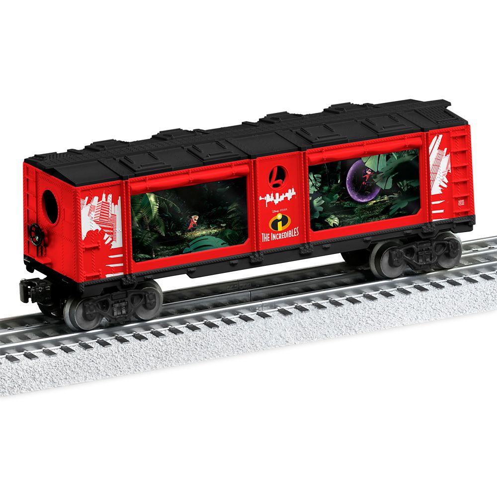 The Incredibles Train Car by Lionel has hit the shelves for purchase