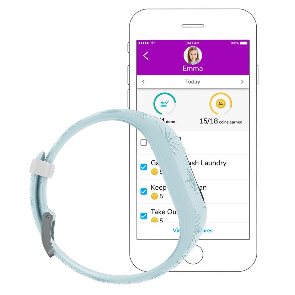 frozen garmin vivofit jr
