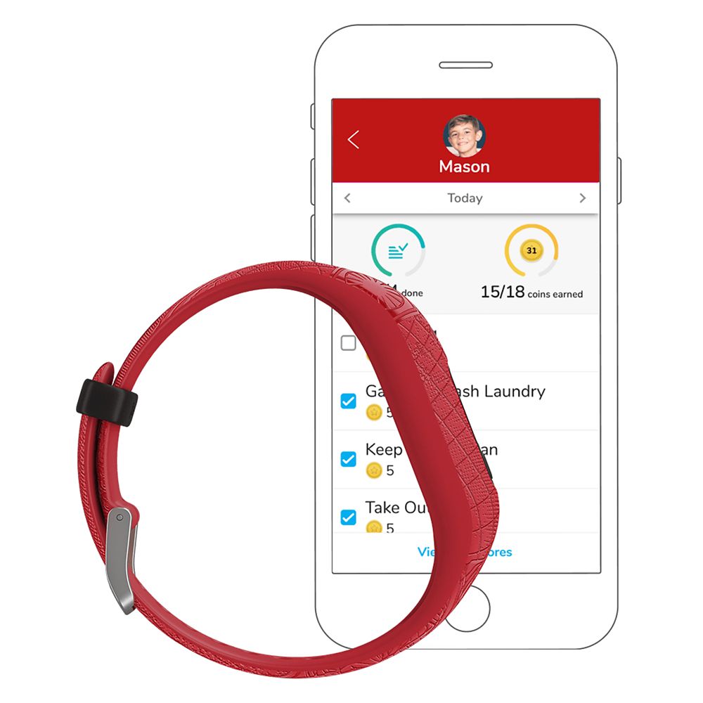 garmin vivofit jr 2 chores