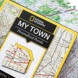 National Geographic My Town Personalized Puzzle – Map Scale: 1:26,000