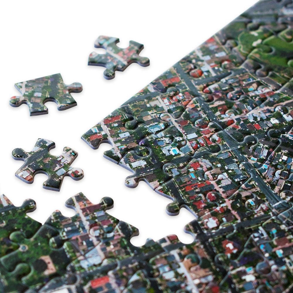 National Geographic My Town Personalized Puzzle – Map Scale: 1:5,000 ...