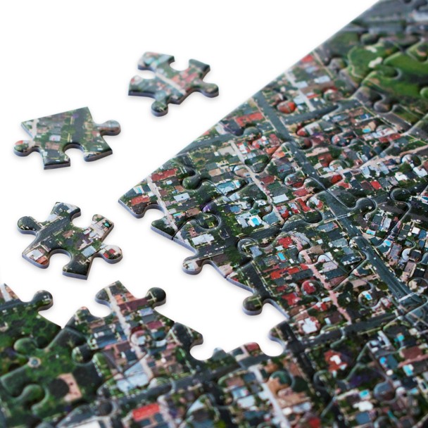 National Geographic My Town Personalized Puzzle – Map Scale: 1:5,000