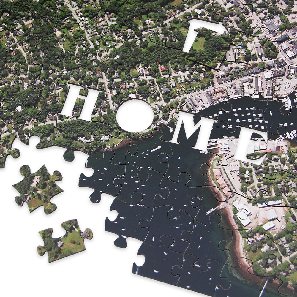 National Geographic My Town Personalized Wooden Puzzle – Map Scale: 1: ...