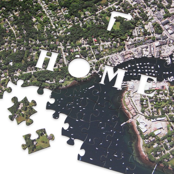 National Geographic My Town Personalized Wooden Puzzle – Map Scale: 1:5,000