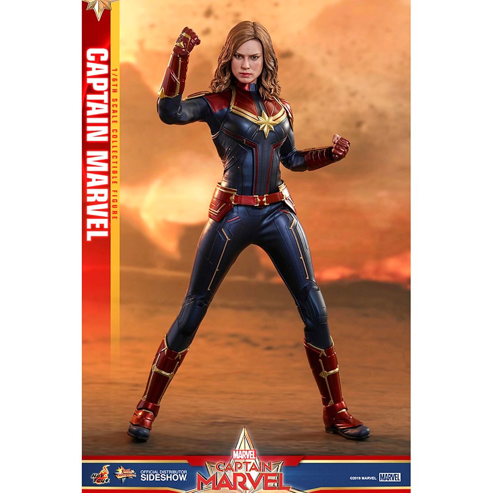 Captain Marvel Sixth Scale Collectible Figure by Hot Toys