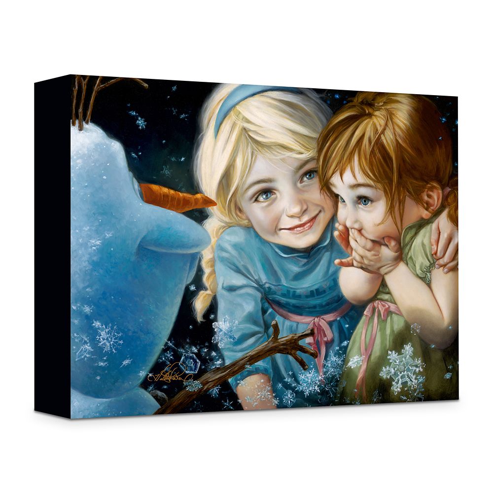 Never Let It Go Gicle on Canvas by Heather Edwards Official shopDisney