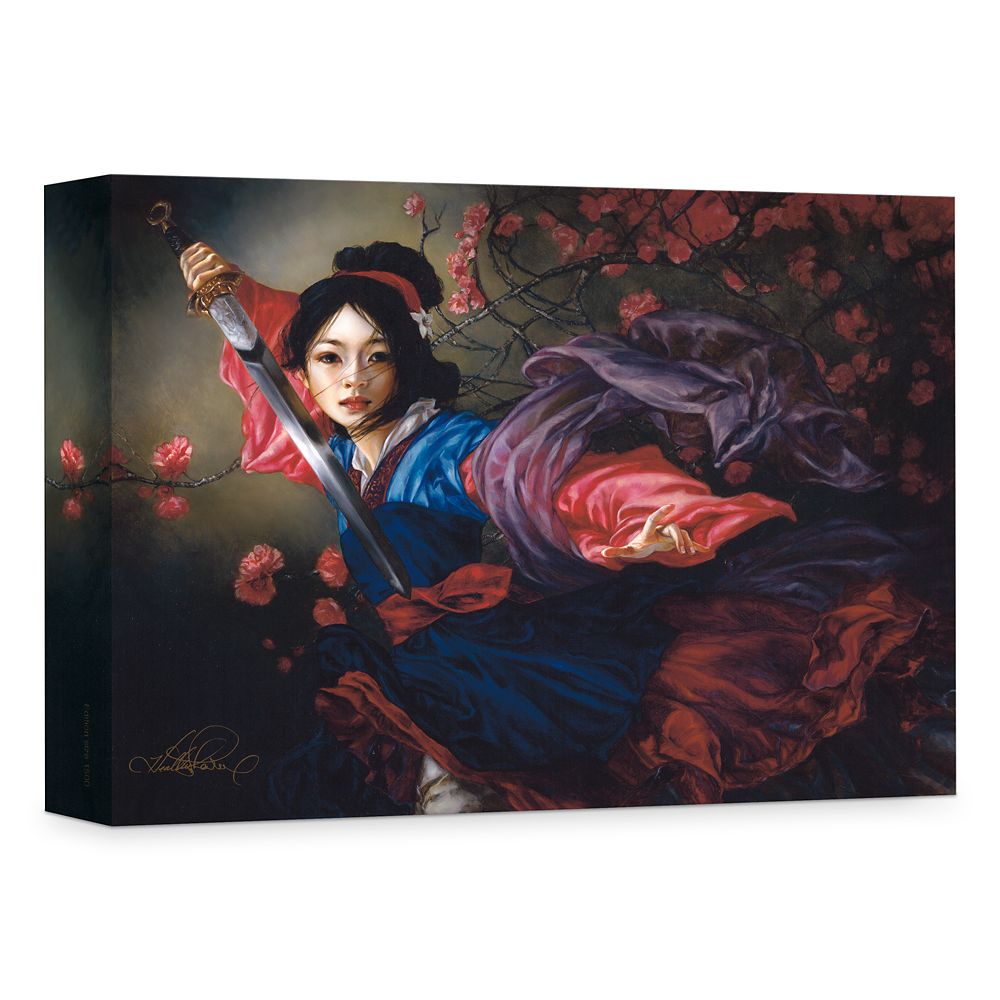 The Elegant Warrior Gicle on Canvas by Heather Edwards Official shopDisney