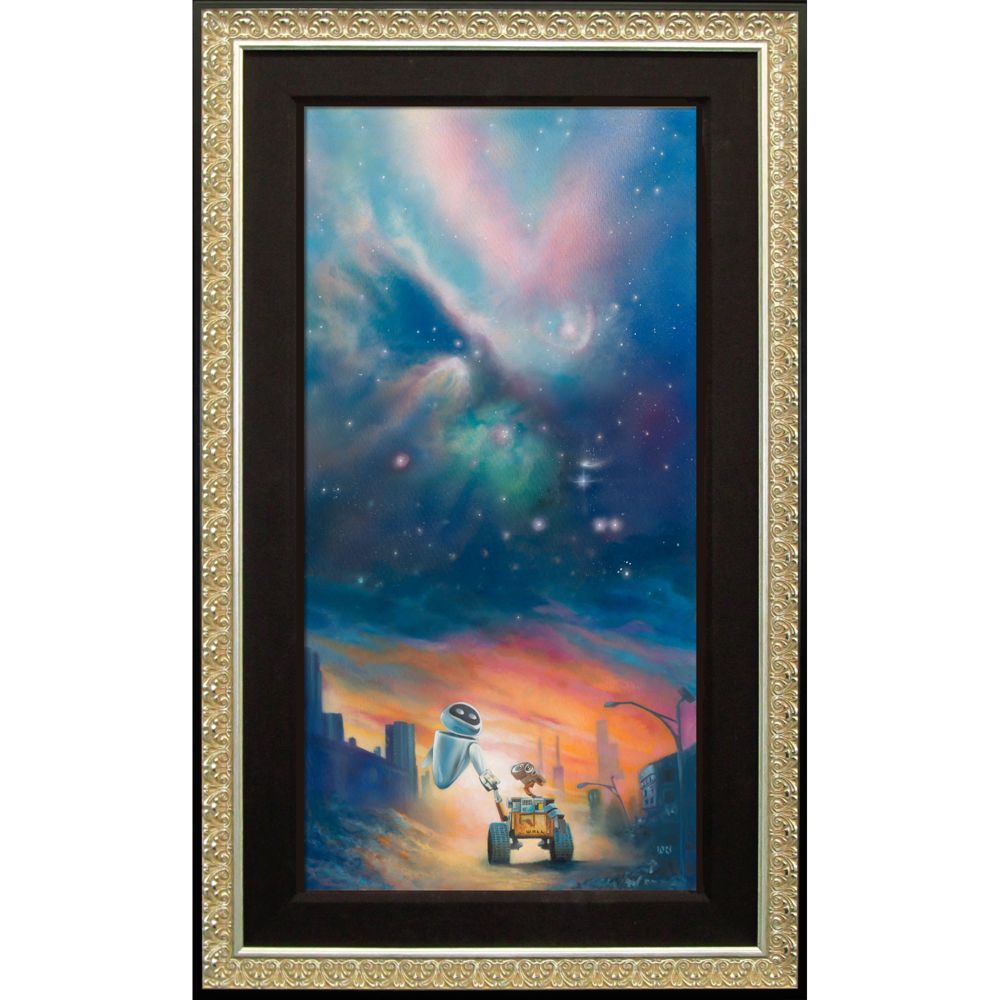 WALL-E ''The Depth of Space and Love'' Gicl&eacute;e by John Rowe