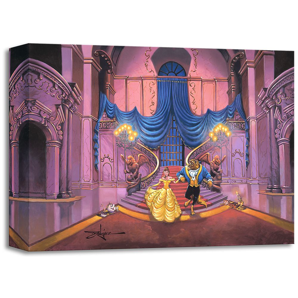 Beauty and the Beast ''Tale as Old as Time'' Giclée by Rodel Gonzalez Official shopDisney