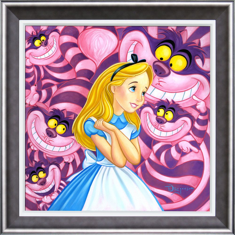 Alice in Wonderland Cheshire Way Gicle by Tim Rogerson Official shopDisney
