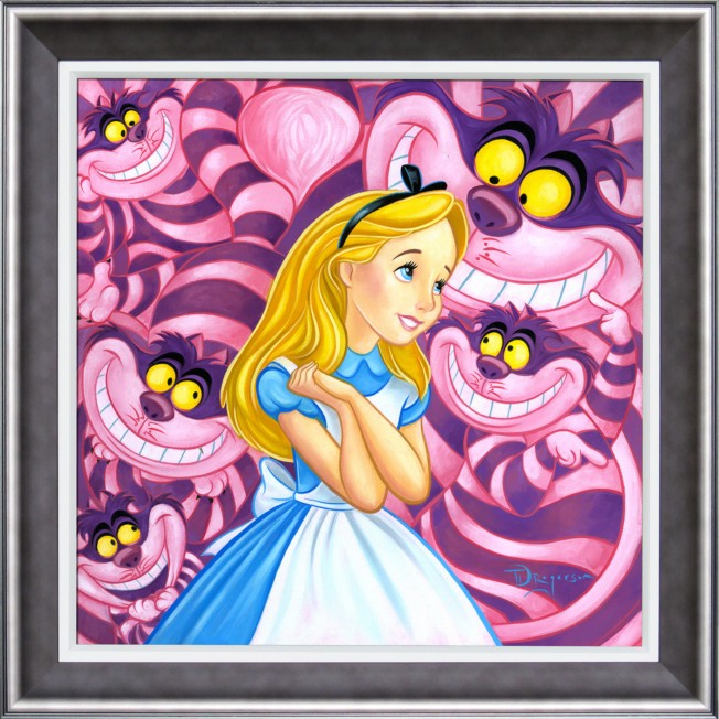 Alice in Wonderland ''Cheshire Way'' Giclée by Tim Rogerson