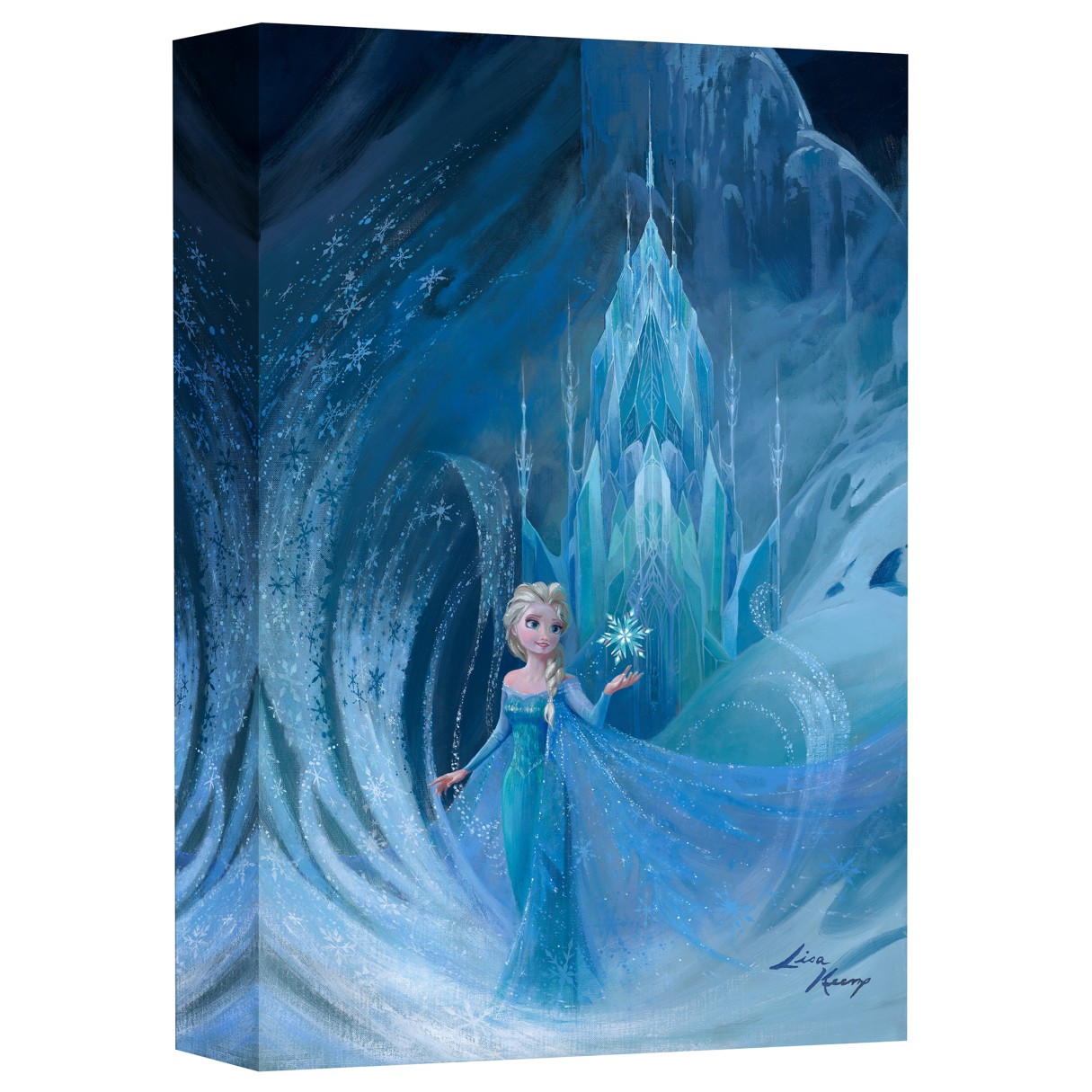Elsa ''Well Now They Know'' Giclée on Canvas by Lisa Keene