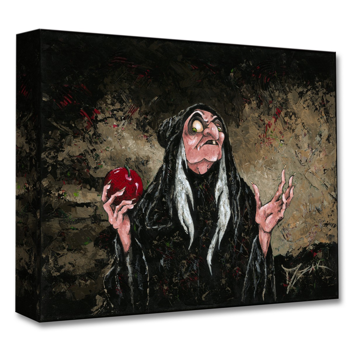 Evil Queen as Hag ''The Magic Wishing Apple'' Giclée by Trevor Mezak