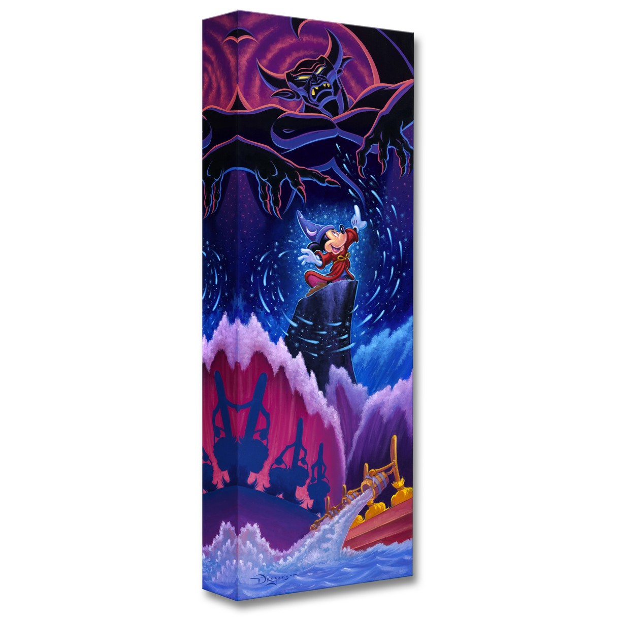Sorcerer Mickey Mouse ''Triumph of Imagination'' Giclée by Tim Rogerson