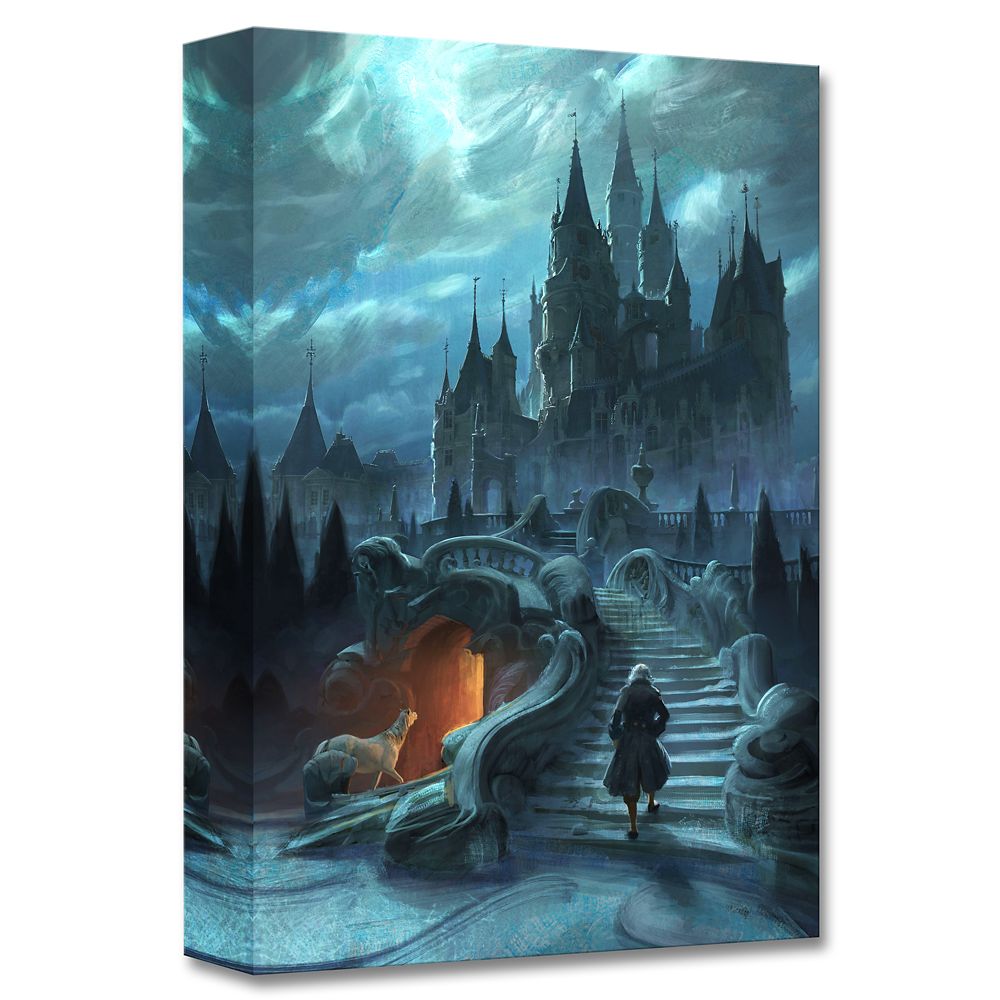 Castle Exterior Approach Limited Edition Giclee Beauty And The Beast Live Action Film Shopdisney