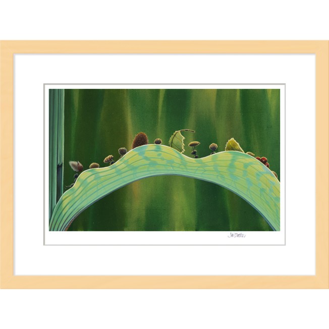 A Bug's Life ''The Leaf Bridge'' Framed Giclée on Paper by Tia Kratter – Limited Edition