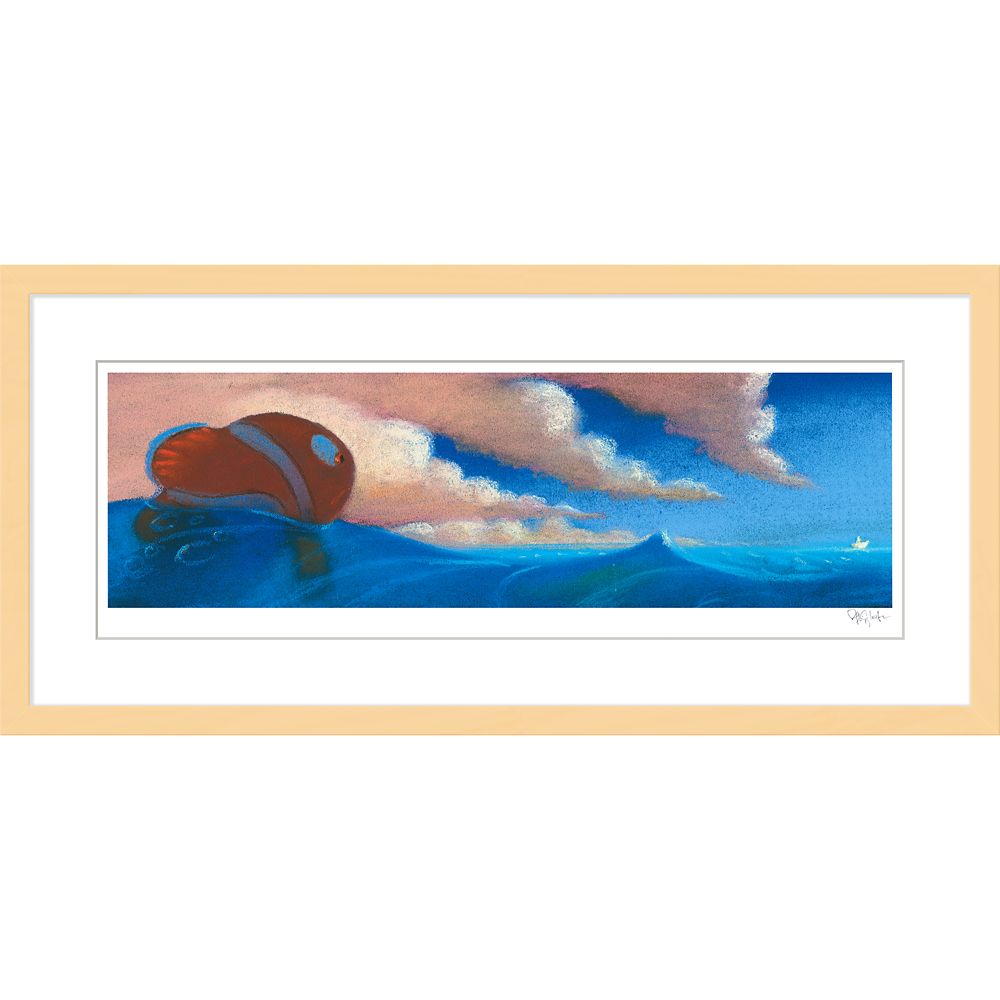 Finding Nemo ''Sequence Pastel: Drop Off'' Framed Giclée on Paper by Ralph Eggleston – Limited Edition