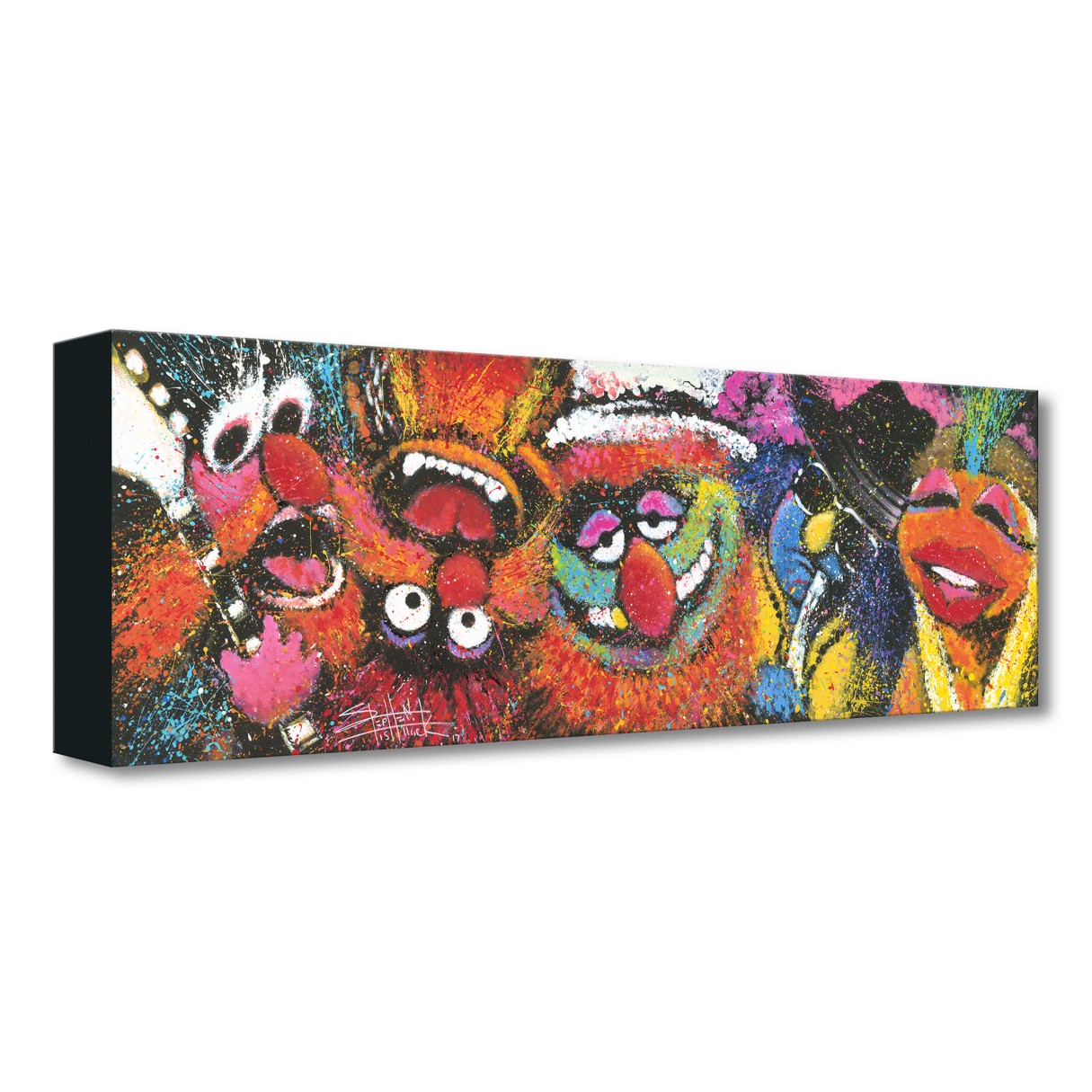 The Muppets ''Electric Mayhem'' Giclée on Canvas by Stephen Fishwick