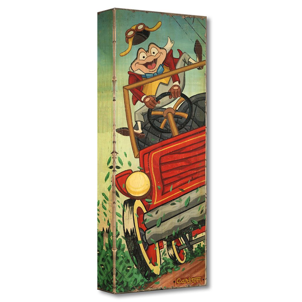 Mr. Toad The Wild Ride Gicle on Canvas by Trevor Carlton Official shopDisney