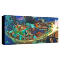 Peter Pan ''Clash for Neverland'' Giclée on Canvas by Alex Ross – Limited Edition