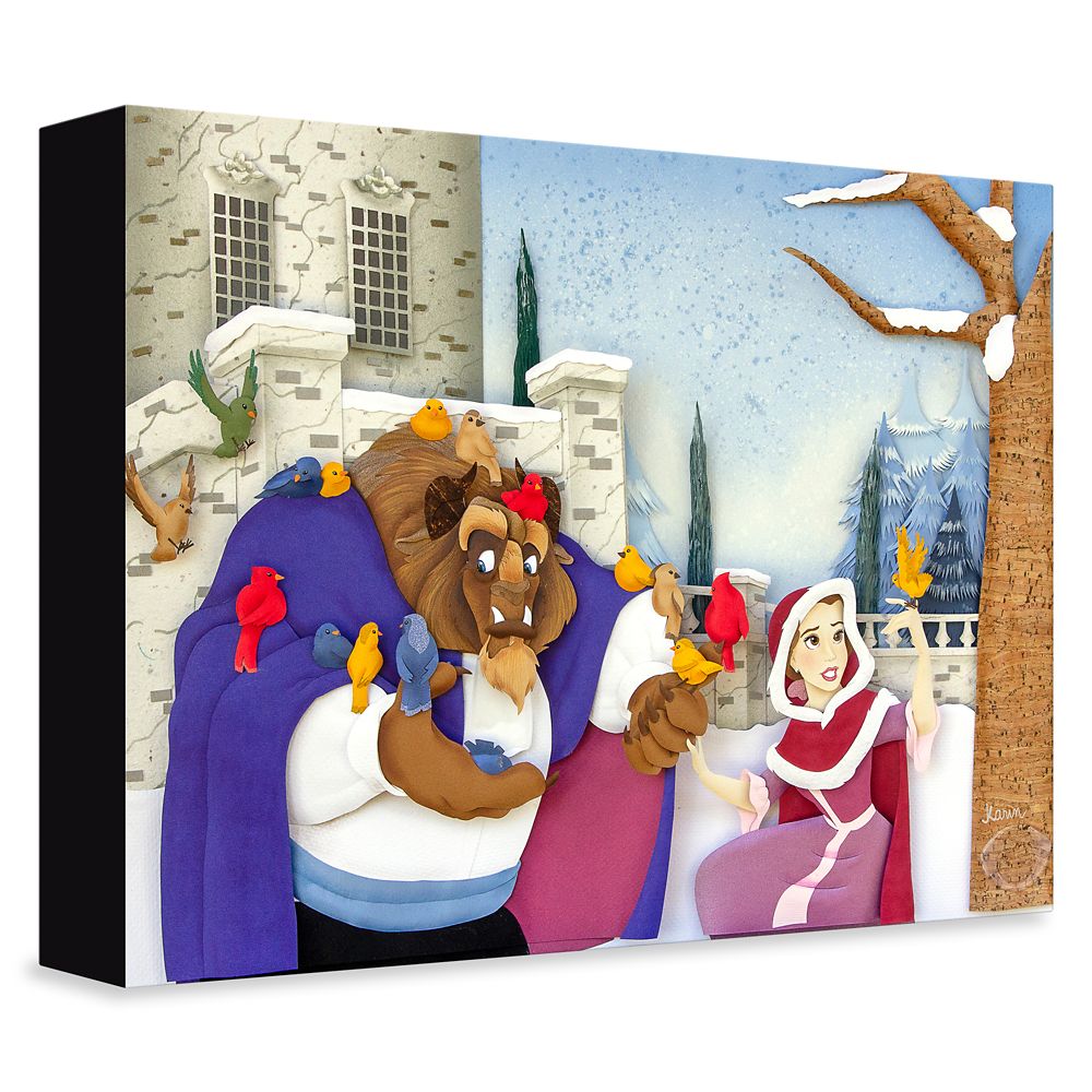 Beauty and the Beast ''A Gentle Beast'' Giclée on Canvas by Karin Arruda –  Limited Edition