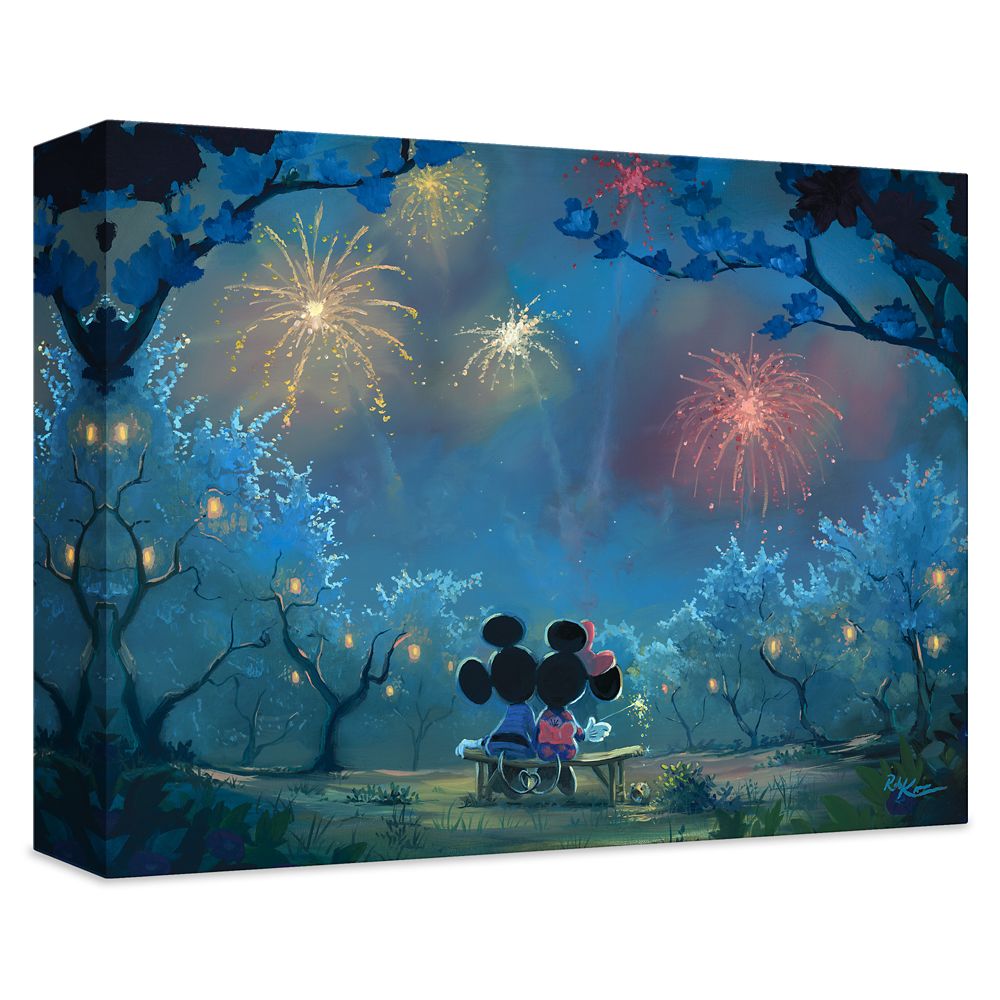 Disney Memories of Summer Giclee on Canvas by Rob Kaz ? Limited Edition