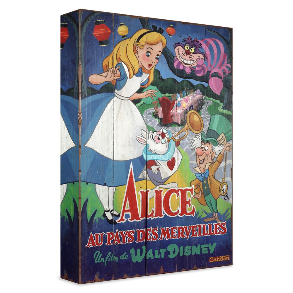 A Date with Wonderland Gicle on Canvas by Trevor Carlton  Limited Edition Official shopDisney