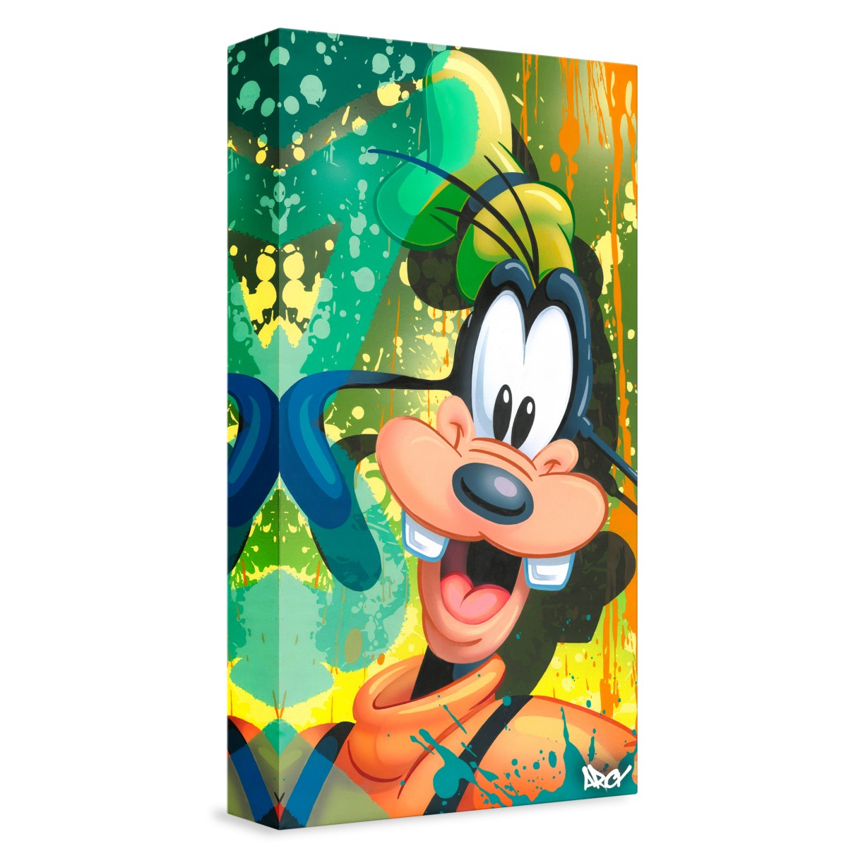 ''Goofy'' Giclée on Canvas by ARCY – Limited Edition